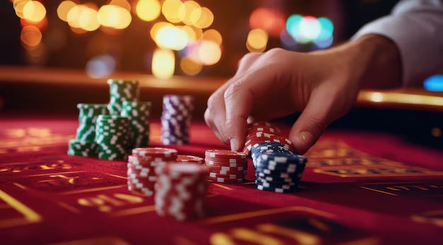 Mobile app interface showing sports and casino sections